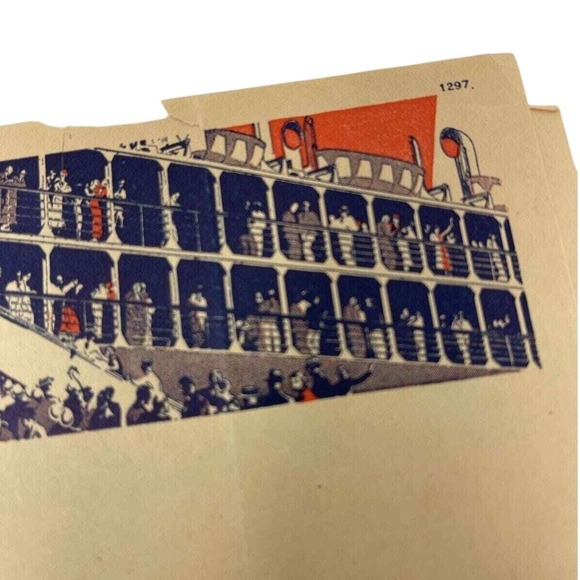 Western Union Bon Voyage Telegrams SS Normandie NYK Vintage Lot of 8 Maritime - Picture 15 of 15